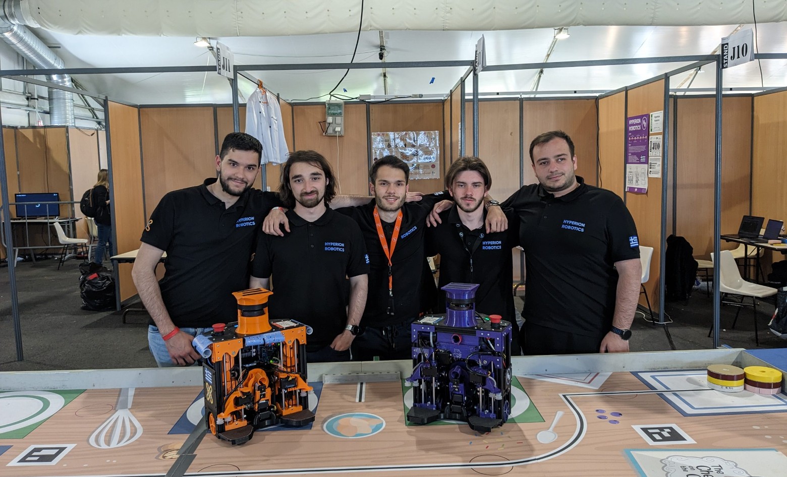  Η φοιτητική ομάδα του Πανεπιστημίου Δυτικής Μακεδονίας Hyperion Robotics στον 30ο Ευρωπαϊκό Διαγωνισμό Ρομποτικής Eurobot2023